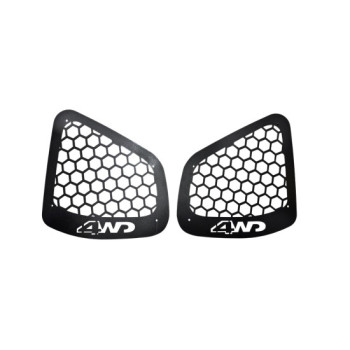 Ornament protectie geam auto metalic lateral spate compatibil Dacia Duster I 2010-2018 otel 