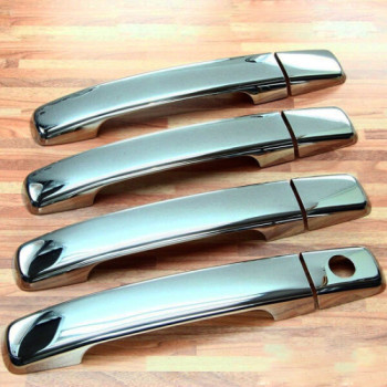 Ormanente crom pentru manerele usilor Nissan Qashqai 2006-2013 pentru masinile fără Ikey CROM 3190 Ormanente crom pentru manerele usilor Nissan Qashqai 2006-2013 pentru masinile fără Ikey CROM 3190