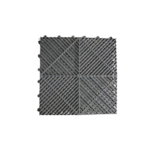 Pardoseala modulara ventilata PP 40x40x1.8cm garaj trafic intens Gri 