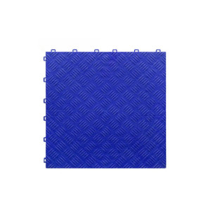 Pardoseala modulara plina PP 40x40x1.8cm garaj trafic intens Albastru 