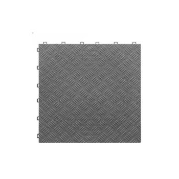 Pardoseala modulara plina PP 40x40x1.8cm garaj trafic intens Gri Pardoseala modulara plina PP 40x40x1.8cm garaj trafic intens Gri