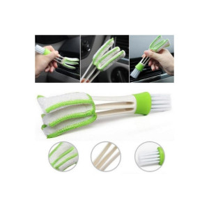 Perie curatare ventilatie auto microfibra 3 brate cu perie fibre sintetice