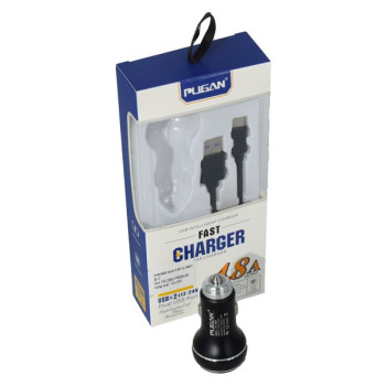 Incarcator auto 4.8A cu cablu micro 12-24V 