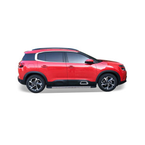 Praguri laterale auto negre aluminiu compatibile Citroen C5 Aircross 2017->