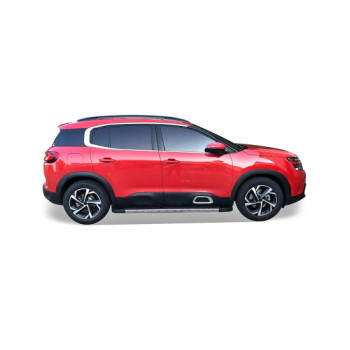 Praguri laterale auto negre aluminiu compatibile Citroen C5 Aircross 2017-> Praguri laterale auto negre aluminiu compatibile Citroen C5 Aircross 2017->