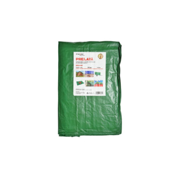 Prelata cu ochiuri de prindere 80g-m2 albastra 4mx6m 