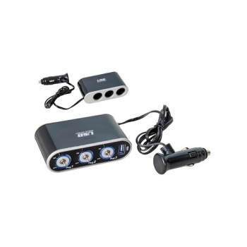 Prelungitor bricheta 3 cai ,intrerupator si USB 1000mA Prelungitor bricheta 3 cai ,intrerupator si USB 1000mA