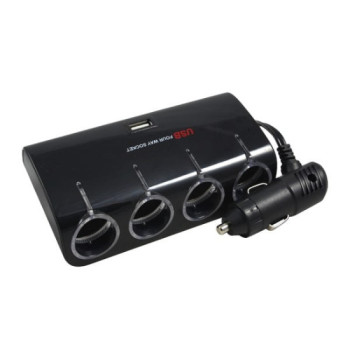 Prelungitor bricheta 4 cai cu fir si USB