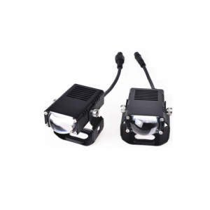 Proiectoare lupa LED montaj grila 15W Lumina selectabila alba sau galbena Voltaj 12V-24V