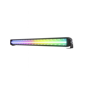 Proiector LED bar profesional cu pozitie DRL lumina alba si RGB magic color 360W