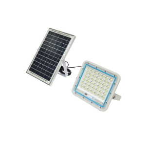 Proiector led de 100W cu panou solar 8W, baterie 5000mAh si telecomanda IP66 Breckner Germany