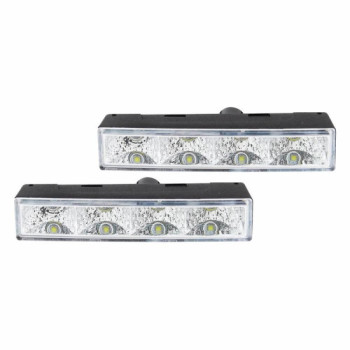 Set 2 proiectoare zi DRL 125x24mm 12/24V, 4 LED-uri, DRL540PRO Amio Set 2 proiectoare zi DRL 125x24mm 12/24V, 4 LED-uri, DRL540PRO Amio