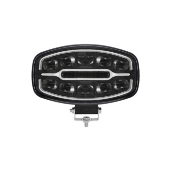 Proiector LED auto 2 faze cu DRL alb si portocaliu 12V 24V 55W omologare E9 Proiector LED auto 2 faze cu DRL alb si portocaliu 12V 24V 55W omologare E9