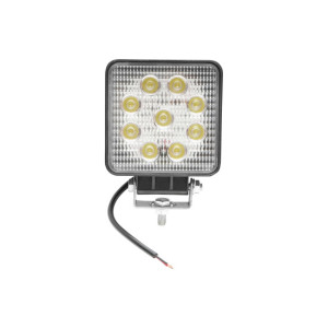 Proiector 9 LED-uri 10-60V 27W unghi de radiere 60 patrat