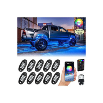 Kit Lumini submasina RGB ROCK LIGHT 12 module Kit Lumini submasina RGB ROCK LIGHT 12 module