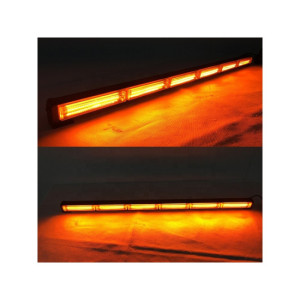Proiector stroboscopic LED COB 7 module 12 24V lumina galbena