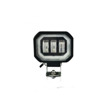 Proiector LED cu angel eyes DRL alb 1500lm 30W 12-24V Proiector LED cu angel eyes DRL alb 1500lm 30W 12-24V
