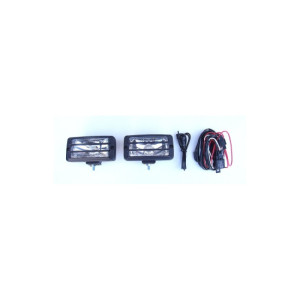 Set 2 proiectoare albe 12V si cablaj FLEX