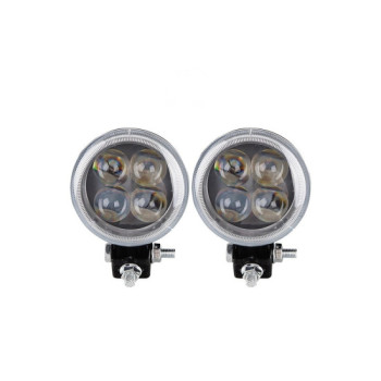 Proiector LED 12W Spot 4D cu angel eyes 12/24V Proiector LED 12W Spot 4D cu angel eyes 12/24V
