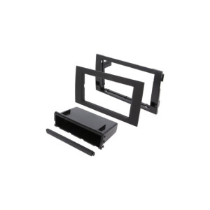 Rama adaptoare player auto 2 DIN negru pentru Audi A4 si Seat Exeo