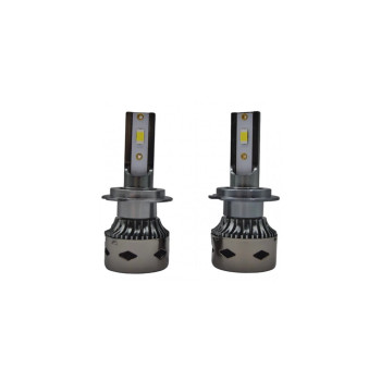 Set 2 Becuri  LED  H7 55W  5500 lumen-bec  6000k 12V CANBUS 