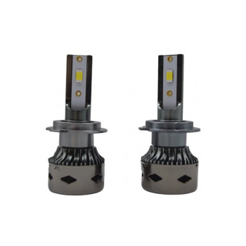 Set 2 Becuri LED  H11 55W  5500 lumen-bec  6000k  12V CANBUS 