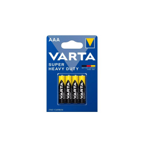 Set 4 baterii Varta AAA R3 Zinc-Carbon Super Heavy Duty 