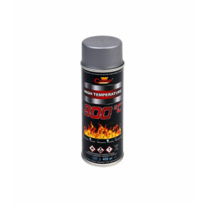 Spray vopsea rezistent termic 800?C argintiu Champion profesional 400ml