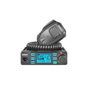 Statie CB auto Avanti Delta PRO AM FM 4W 40 canale cu ASQ VOX si alimentare 12 24V