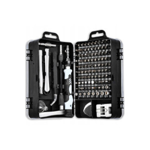 Set surubelnite precizie 115in1 cu 98 biti magnetica trusa reparatii electronice MIV