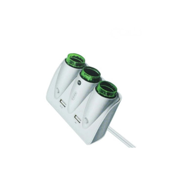 Incarcator auto 2xUSB 2.1A  si priza bricheta de putere  