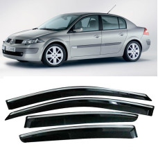 Paravanturi Renault Megane II 4 usi 2002-2009 sedan set 4 deflectoare