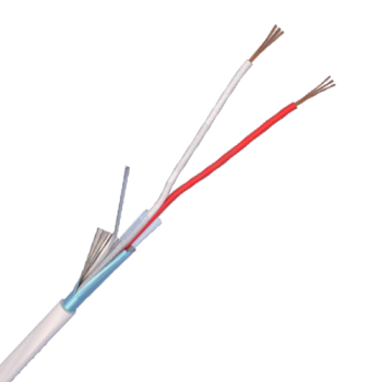 Cablu de alarma 2 fire ecranate, cupru integral, 100m