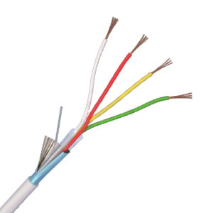 Cablu de alarma 4 fire ecranate, cupru integral, 100m