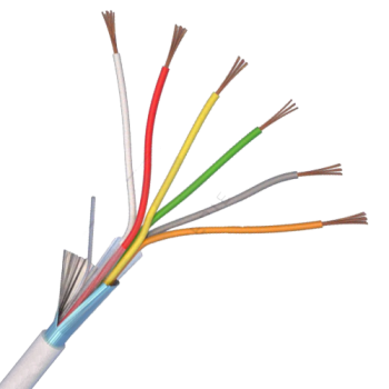 Cablu de alarma 6 fire ecranate, cupru integral, 100m