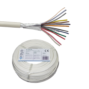 Cablu de alarma 12 fire ecranate, cupru integral, 100m - Eraya