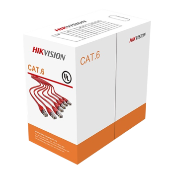 Cablu UTP cat6 0.565mm, cupru integral, cutie 305 metri - HIKVISION
