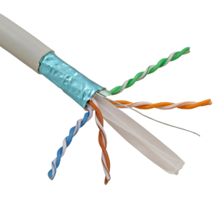 Cablu FTP, cat 6, CUPRU 100%, manta LSZH 305m  - ELAN