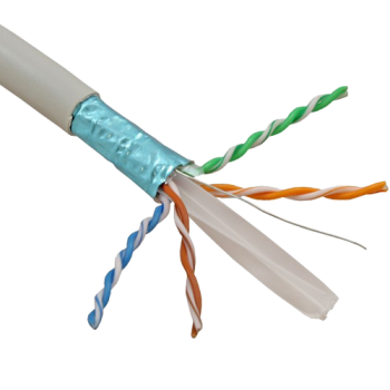 Cablu FTP, cat 6, CUPRU 100%, manta LSZH 305m - ELAN Cablu FTP, cat 6, CUPRU 100%, manta LSZH 305m - ELAN