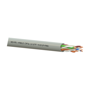 Cablu U/UTP, cat 6, 4x2x23 AWG, Cupru, 305m - Mekas Kablo