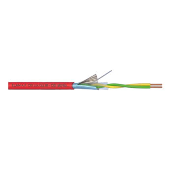 Cablu incendiu 1x2x0.8mm, ecranat, 100m Cablu incendiu 1x2x0.8mm, ecranat, 100m