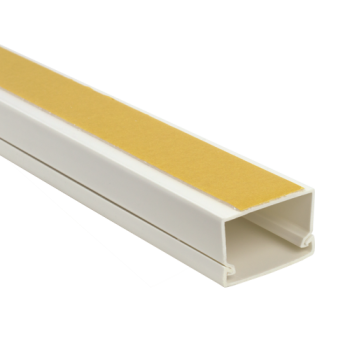 Canal cablu 40x25 mm cu adeziv, 2m - DLX Canal cablu 40x25 mm cu adeziv, 2m - DLX