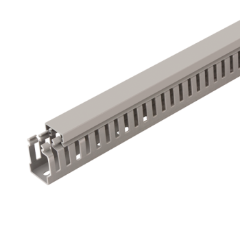 Canal cablu perforat 40x60 mm, cu capac, 2m - DLX