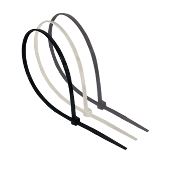 Colier din plastic 3.6x300, negru (100 buc.) - CELO