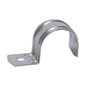Clema metalica pentru cablu/tub 25mm, pregaurita (100 buc.) - CELO
