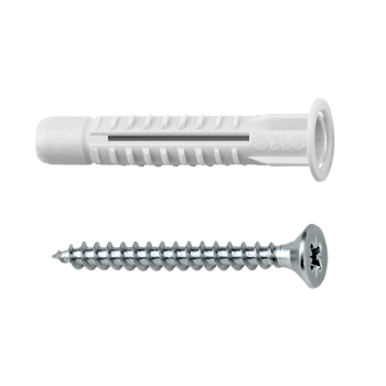 Diblu universal M6x40 cu guler + surub MZK (50 buc.) - CELO