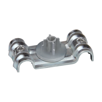 Clema metalica dubla DFT ? 6.0 mm pentru cablu, fixare pe pistol (100 buc.) - CELO Clema metalica dubla DFT ? 6.0 mm pentru cablu, fixare pe pistol (100 buc.) - CELO