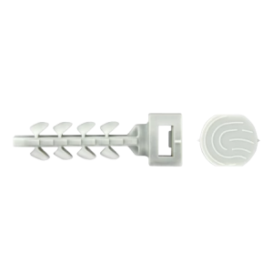 Diblu fixare colier ? 6x30, cap mic gri in cutie plastic InsertFIX (250 buc.) - CELO