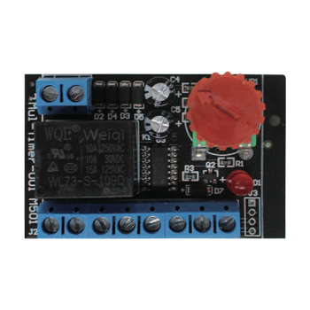 Timer 0-180 secunde, 12-24 Vcc, buzzer, NO-NC-COM