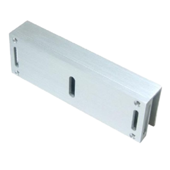 Suport U, instalare placa armatura H-01CC pe usa de sticla - ASSA ABLOY Suport U, instalare placa armatura H-01CC pe usa de sticla - ASSA ABLOY